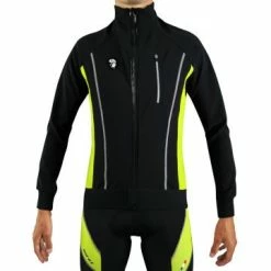 NORET Veste Thermique TH 1000 Noire Jaune Fluo